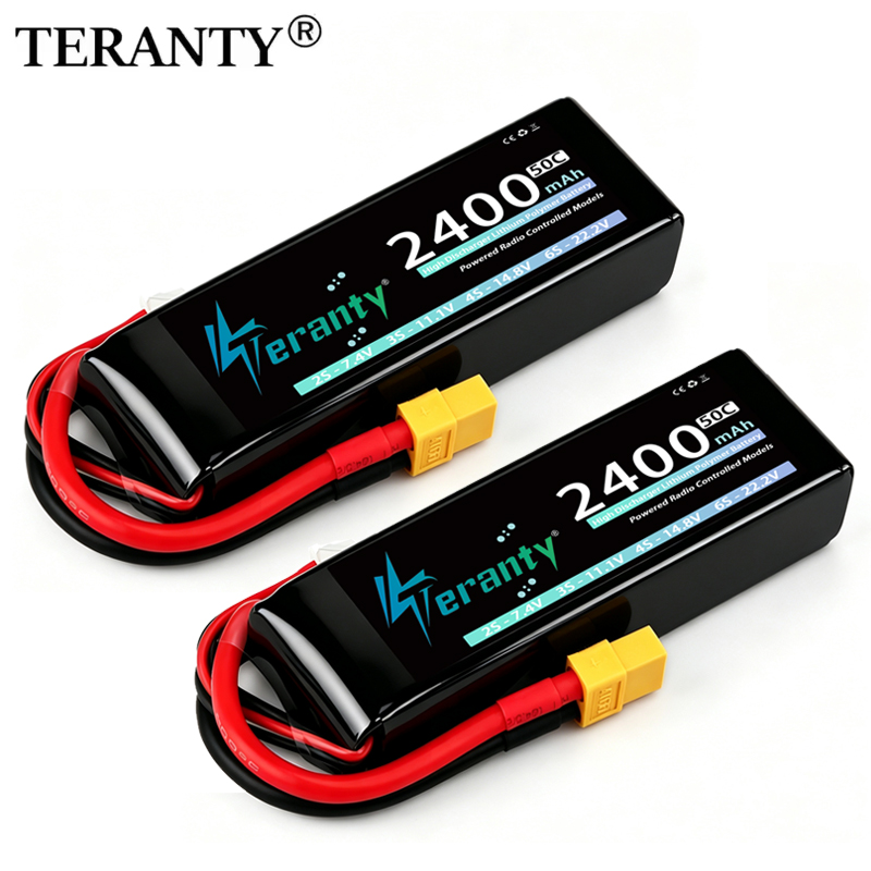 Hobby Zone Rc - TERANTY 3S 2200/2400/2600mAh Lipo Battery 11.1V