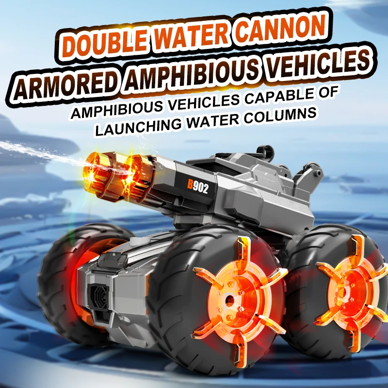 Rc Hobby Nook - 2.4G Dual Control Amphibious RC Tank