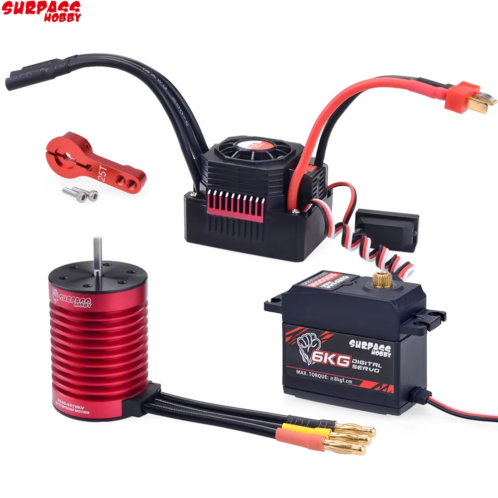 Rc Hobby Motors - Surpass Hobby KK Waterproof F540 4370KV
