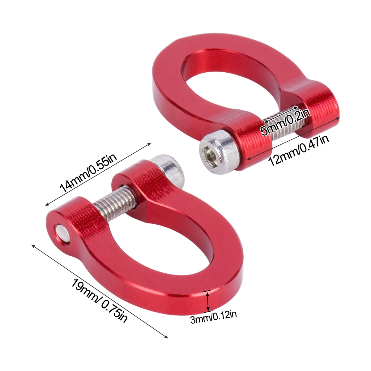 CNC Aluminum Bumper D-ring Tow - Hobby Zone Rc 评论和价格