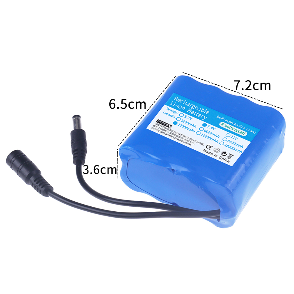 2S4P 18650 Lithium Battery 7.4 - Rc Hobby Vehicles 评论和价格