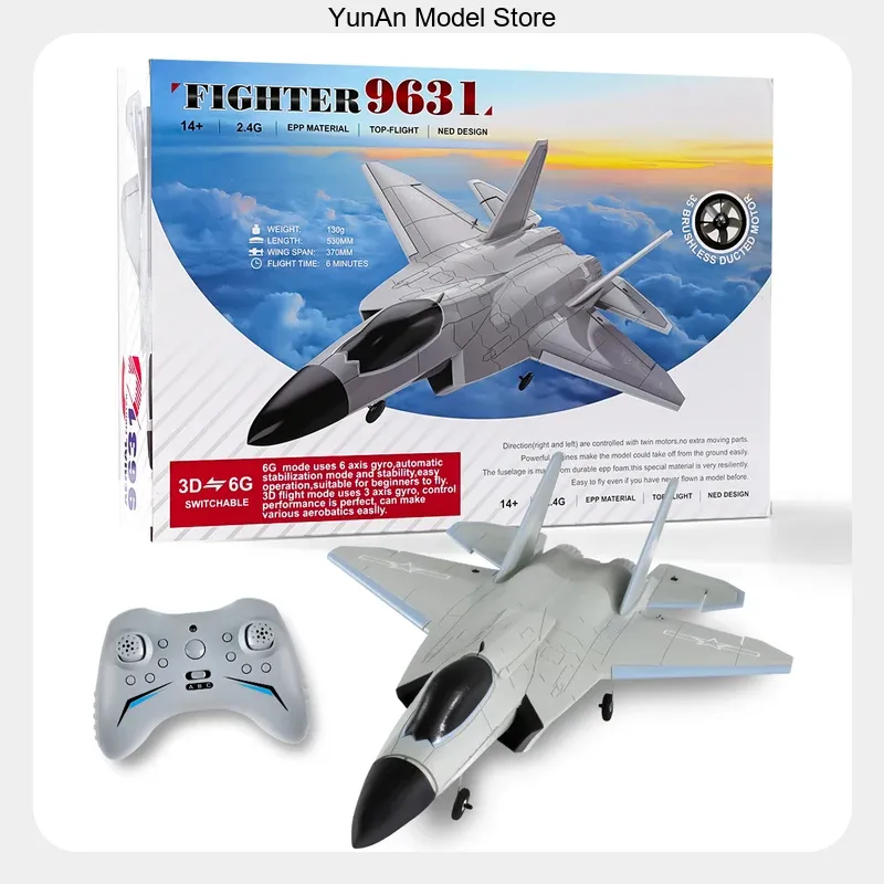 FX9631 4CH Ducted Fan Brushles - Rc Glider Foam Wing 评论和价格