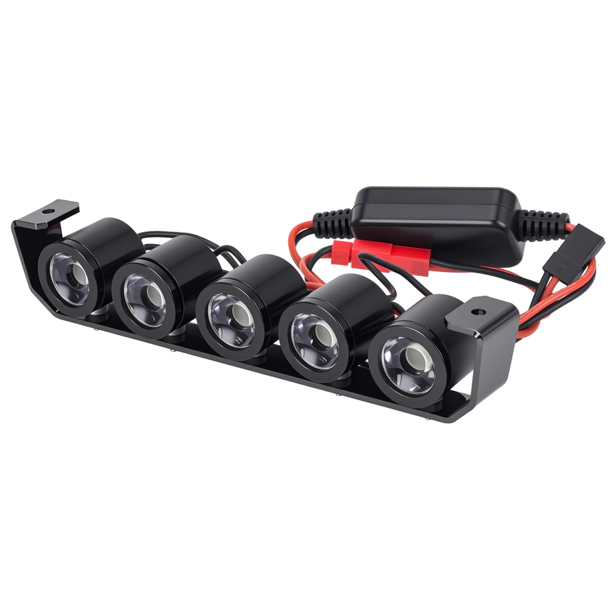 Aluminum 5 LED Light Headlight - Rc Hobby Nook 评论和价格