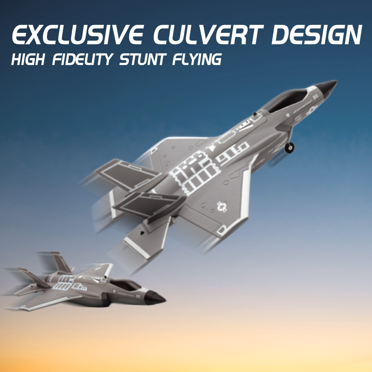 FX9635 RC Airplane F35 Fighter - Rc Glider Foam Wing 评论和价格
