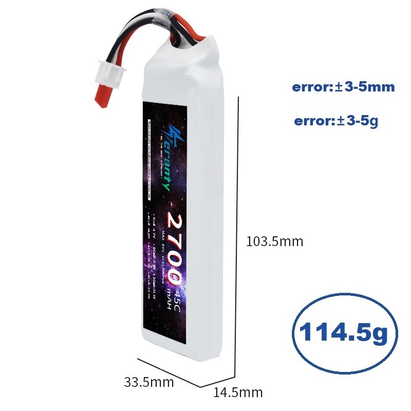1/3PCS 2S 7.4V Lipo Battery 27 - Rc Hobby Vehicles 评论和价格