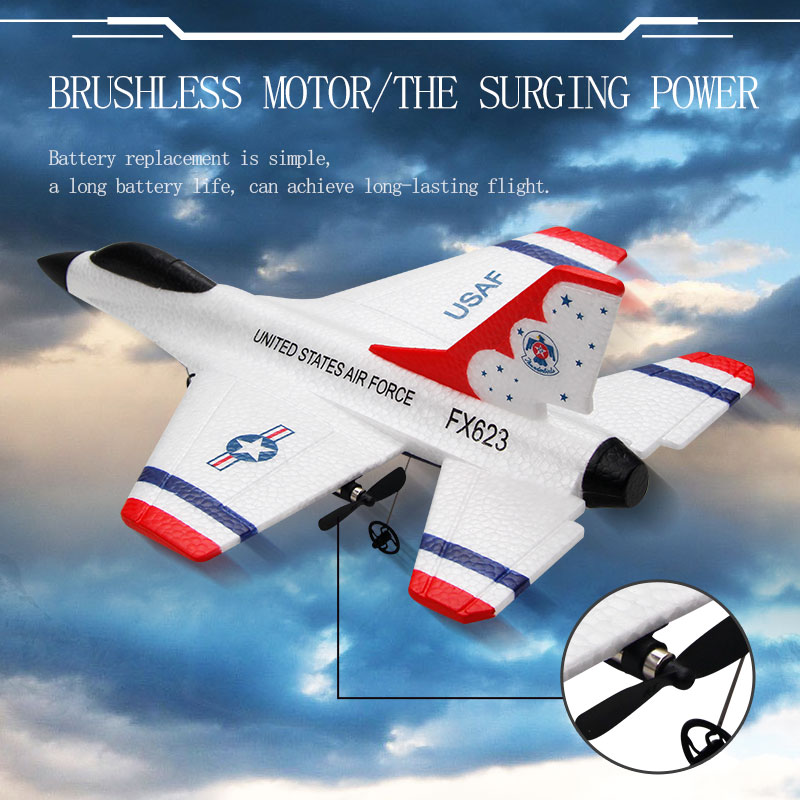 New Fx623/F16 RC Airplane Two  - Rc Glider Foam Wing 评论和价格