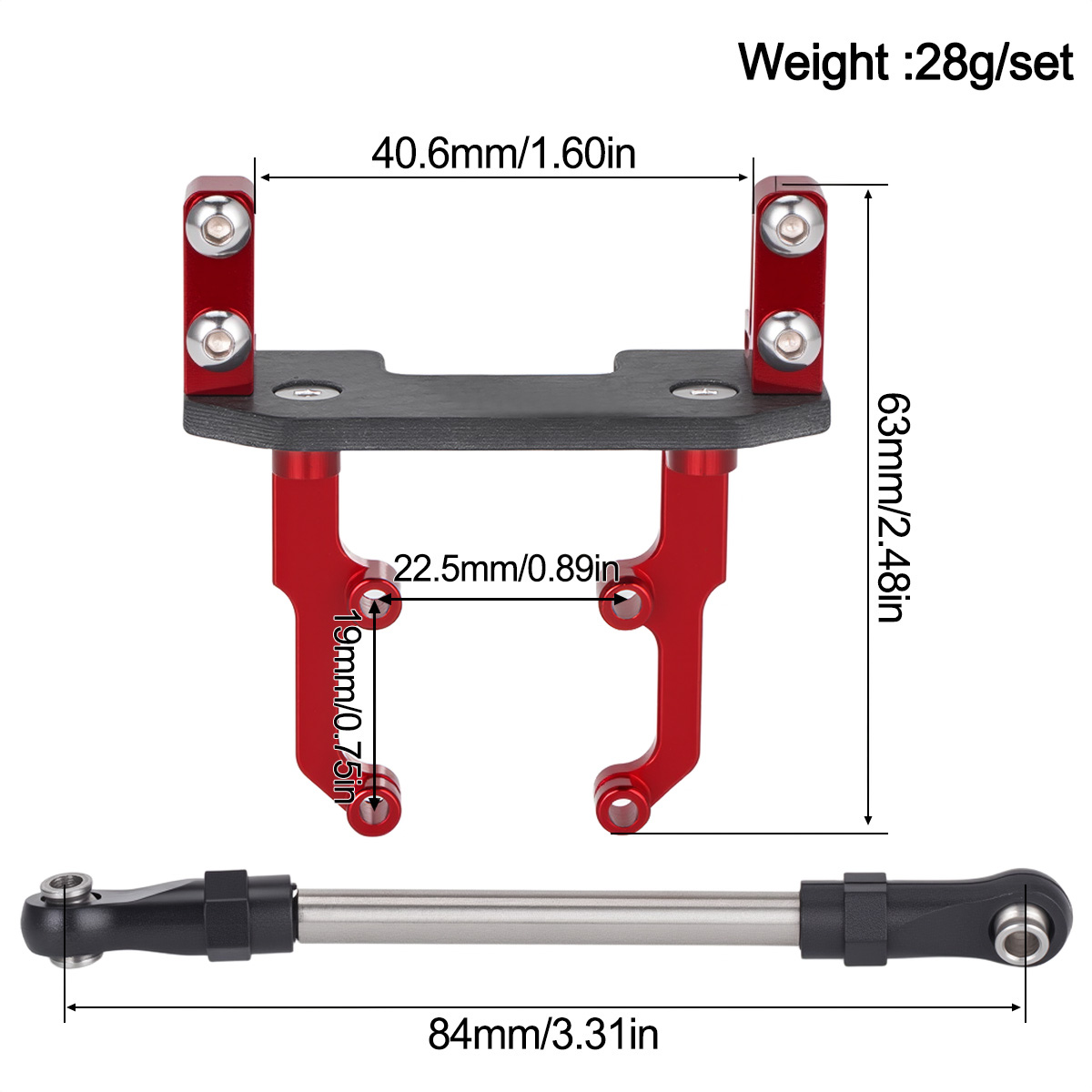 Aluminum Alloy Servo Mount Bas - Hobby Zone Rc 评论和价格