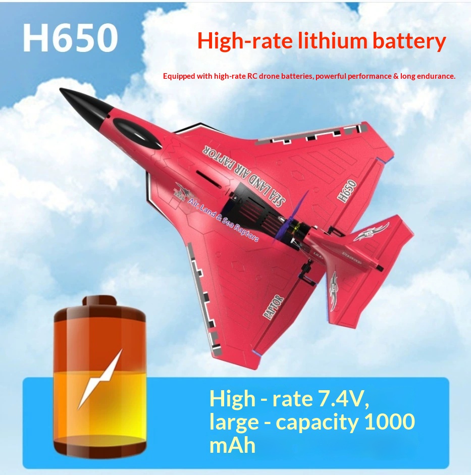 6CH RC Aircraft H650 Raptor Br - Rc Glider Foam Wing 评论和价格