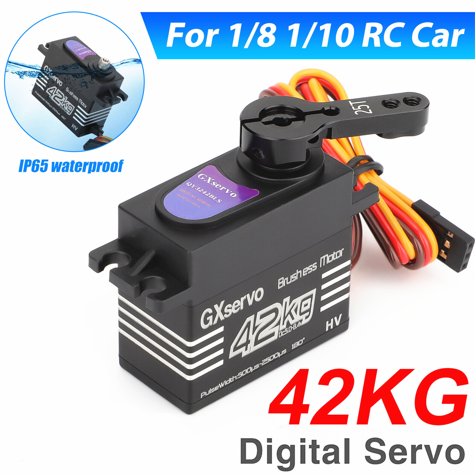 Brushless Motor 180° Metal Gea - Rc Hobby Motors 评论和价格
