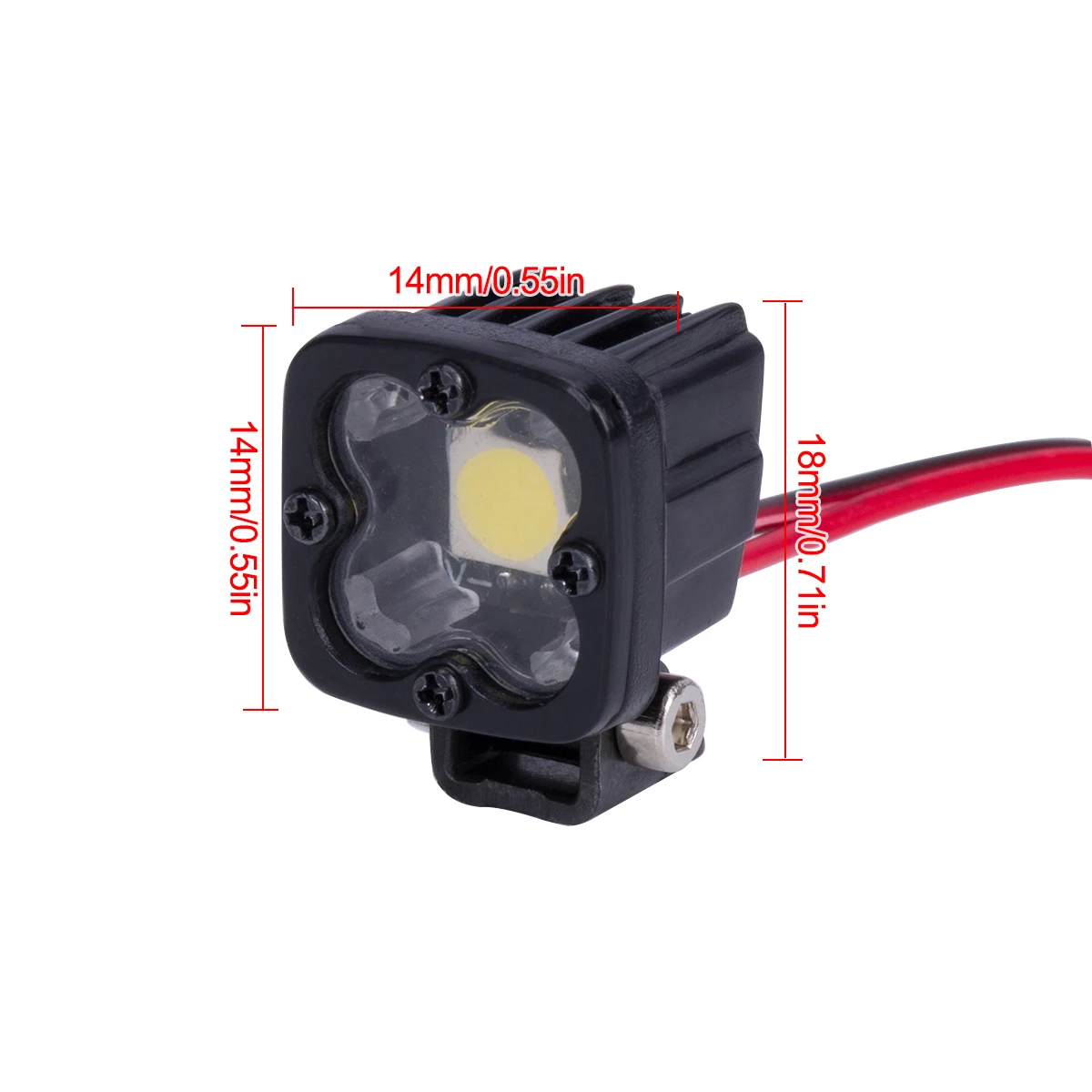 RC Car Square Bright LED Top L - Rc Hobby Nook 评论和价格
