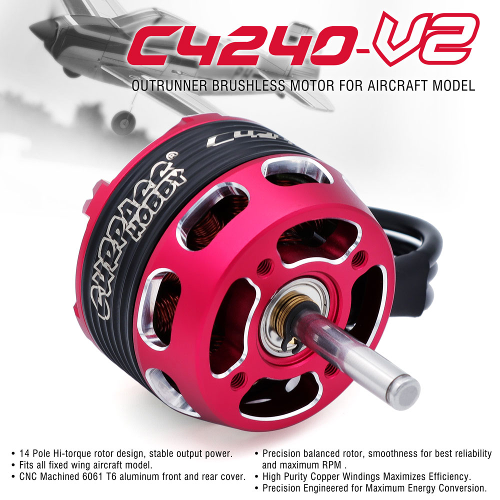 SURPASS HOBBY C4240 750KV/850K - Rc Hobby Motors 评论和价格