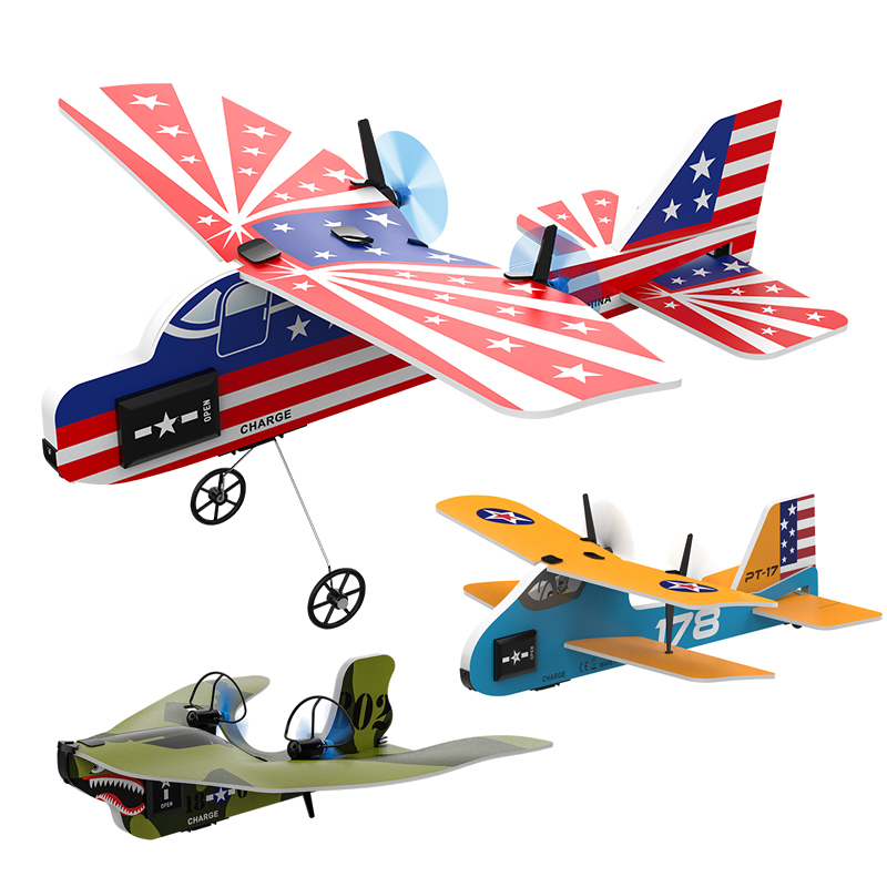 Mini RC Plane 2.4G 2CH Fixed W - Rc Glider Foam Wing 评论和价格