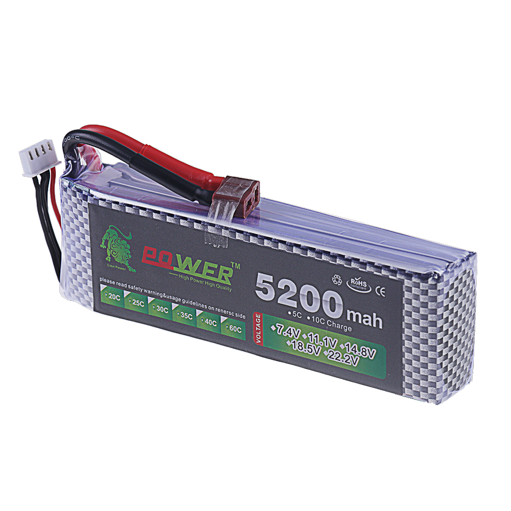 3S Lipo Battery 11.1V 5200mah  - Rc Hobby Vehicles 评论和价格